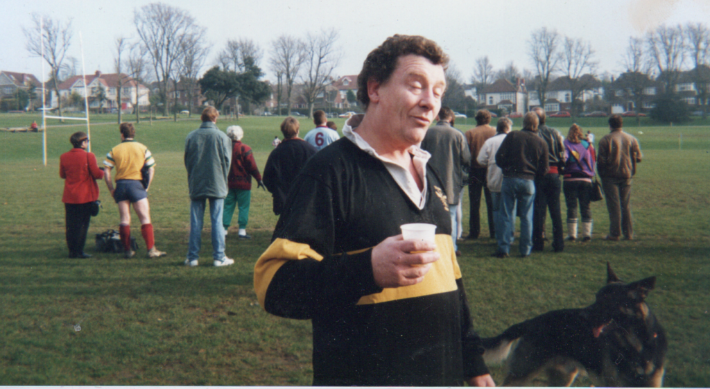 HOT in the 90s - Action Shot: Brian Hayes having a beer HOT in the 90s - Action Shot: Brian Hayes having a beer